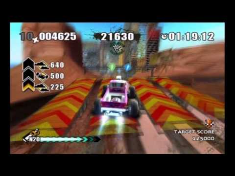 monster 4x4 stunt racer wii test