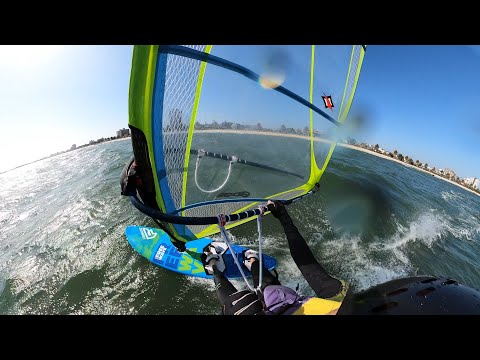 96lt Fanatic FreeWave Test (6sqm 15 - 20 knots)