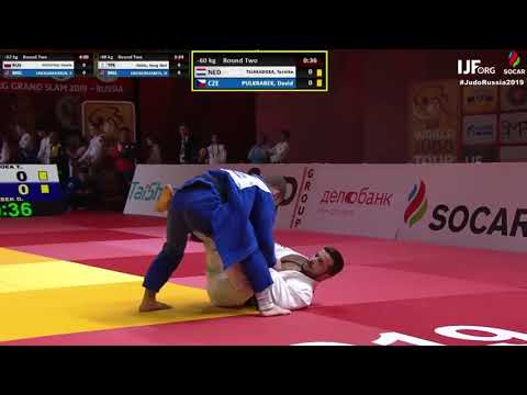 2019 Ekaterinburg 2 K 60 kg Tsjakadoea Tornike NED vs  Pulkrábek David CZE