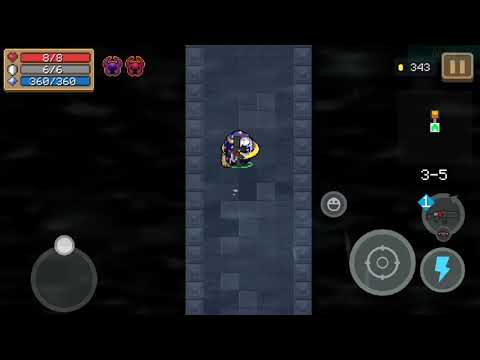 Soul knight Rush to Purity Badass mode(Using some low dmg but fast weapon) Necro 1st skill is op