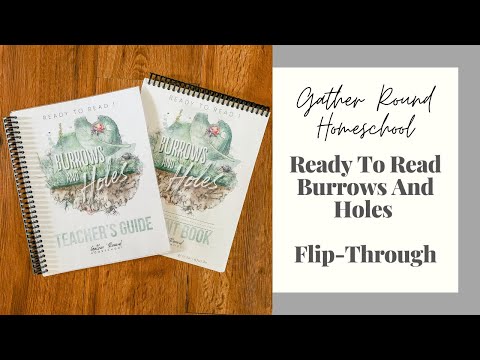 Gather Round Flip-Through | Ready To Read, Book 1 : Burrows And Holes