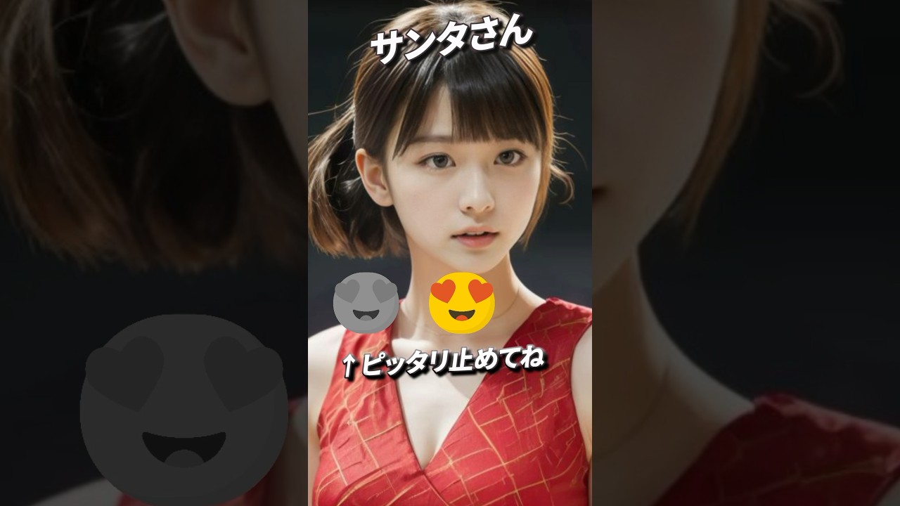 サンタ🎅スライム #ピタ止め画像 #可愛い #スライム #かわいい #ピタ止めチャレンジ #ピタ止め #shorts