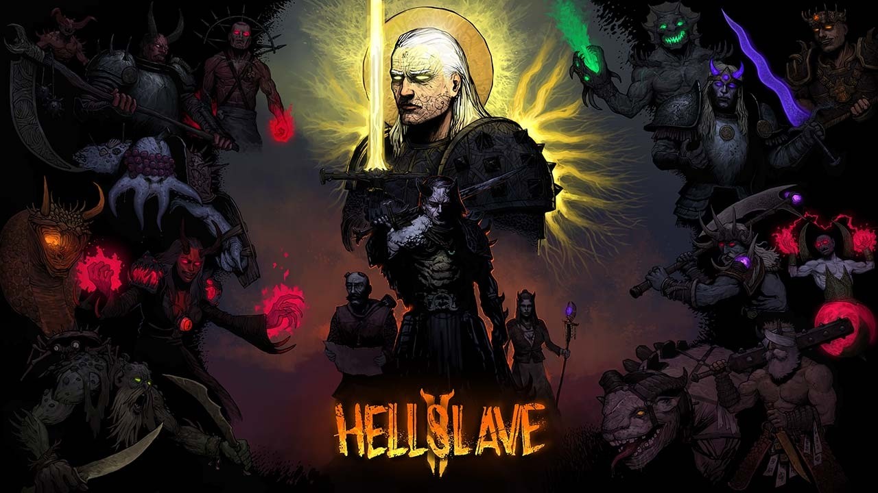 Promotional image showing the Archon descending into a world at war