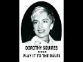 DOROTHY SQUIRES  PLAY IT TO THE RULES