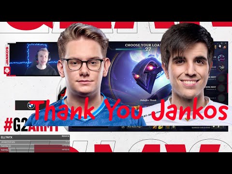 Jankos talks about being replaced by Elyoya or Inspired???