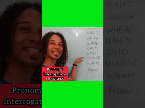 Pronomes Interrogativos em Inglês