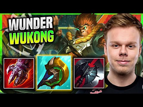 WUNDER TRIES WUKONG WITH DIVINE NEW BUFFS! - G2 Wunder Plays Wukong TOP vs Malphite! | Season 11