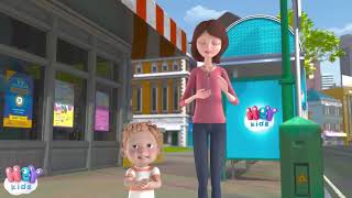 Les engins de chantier dessin animé 🚚 Tractopelle, bulldozer, grue, camion | HeyKids - Comptine bébé