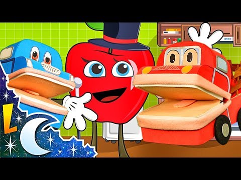 La Manzana se Pasea de la Mesa al Comedor - Canciones Infantiles - Barney El Camión