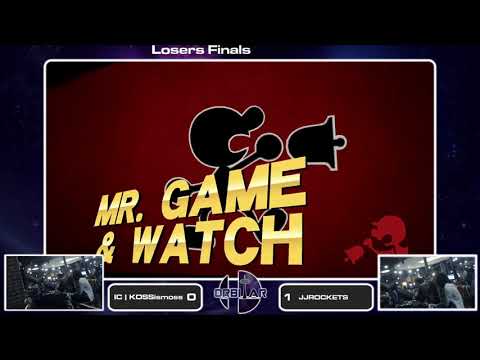 IC | KOSSismoss (Mr. GNW) vs JJRockets (Diddy Kong) - Orbitar 36 - Losers Finals