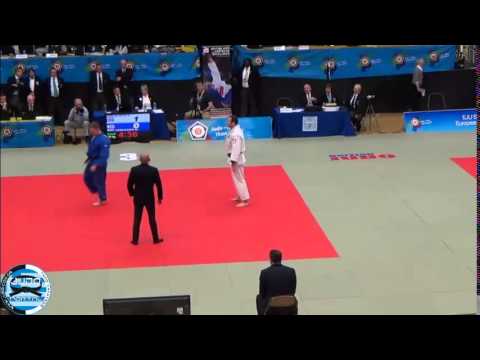 European Judo Cup Seniors London 2014 Final -90kg BURNS ANDREW (GBR) - VERHAGEN MICHEL (NED)