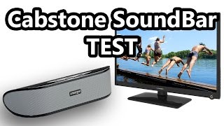 Unboxing + Test: Cabstone SoundBar (Stereo-Lautsprecher mit USB-Plug 'n Play und AUX-In)