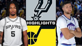 De'Aaron Fox - Victor Wembanyama - San Antonio Spurs - Utah Jazz