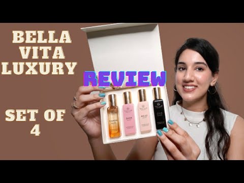 Bella Vita Luxury Perfume Set For Women | Set Of 4 Perfume Review