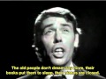 Jacques Brel - Les Vieux Live (English Subtitles)