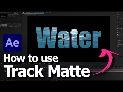 How to use track matte in After Effects