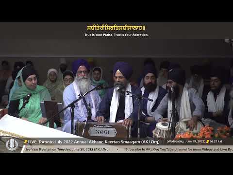 017 Bhai Jaswant Singh Jee Toronto - Wednesday AM - Toronto July 2022 Annual Akhand Keertan Smaagam