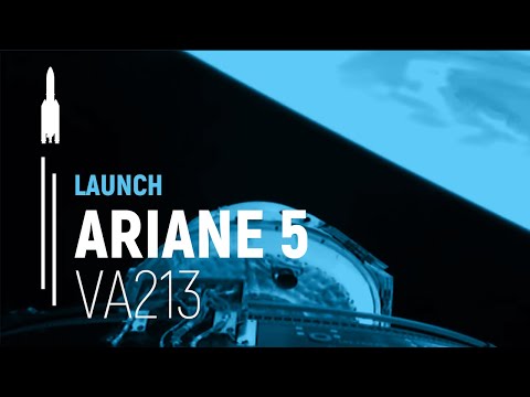 Flight VA213 – ATV4 Albert Einstein | Ariane 5 Launch | Arianespace