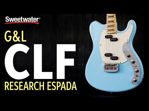 G&L CLF Research Espada - Sonic Blue image 4