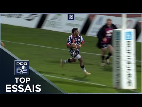 TOP Essais de la J22 – PRO D2 – Saison 2020-2021