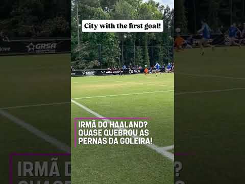 IRMÃ DO HAALAND? ESSE CABECEIO É FAMOSO! #shorts