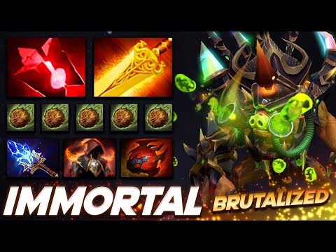 Bristleback Immortal Brutal Tank - Dota 2 Pro Gameplay [Watch & Learn]