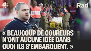 Download lagu On a suivi l'équipe médicale du Marathon de Montréal | Terrain | Rad mp3