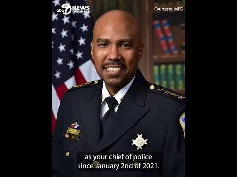 MPD Chief Robert Contee announces he is leaving the DC police department for a job with FBI.