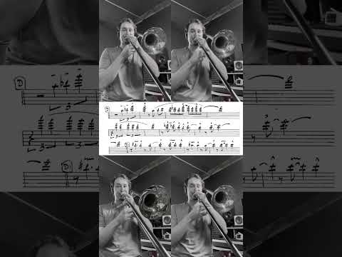 Mean What You Say Trombone  Soli - Thad Jones #trombone #soli #bigband #jazztrombone #swing