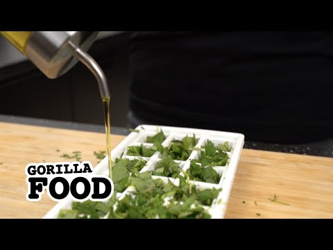 GORILLA Kitchen Skills - Frische Kräuter einfrieren