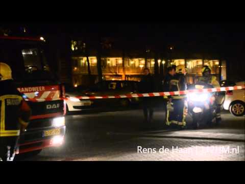 Gaslucht bij verzorgingstehuis Irishof aan het Middenmolenplein Gouda