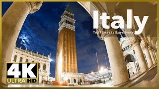 ITALY Top Places to See in 4k Ultra HD, Stock Video Footage