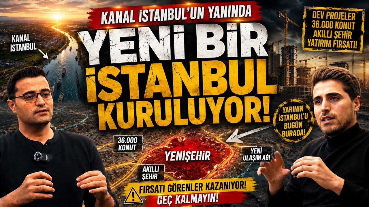Yeni Bir İstanbul Kuruluyor! Kanal İstanbul’un Yanındaki Dev Şehri İnceledik