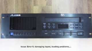 how to repair Alesis ADAT 8 Track Recorder tutorial