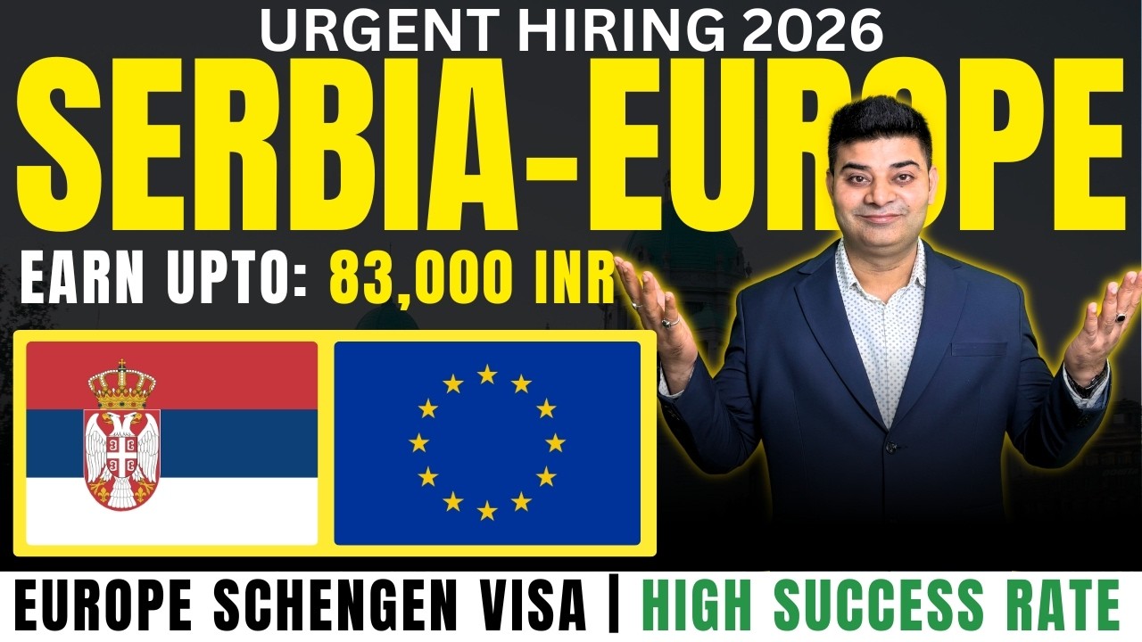 Urgent Hiring Serbia Europe 2026 🇪🇺 | Mason, Carpenter, Warehouse Jobs | Salary ₹70K+