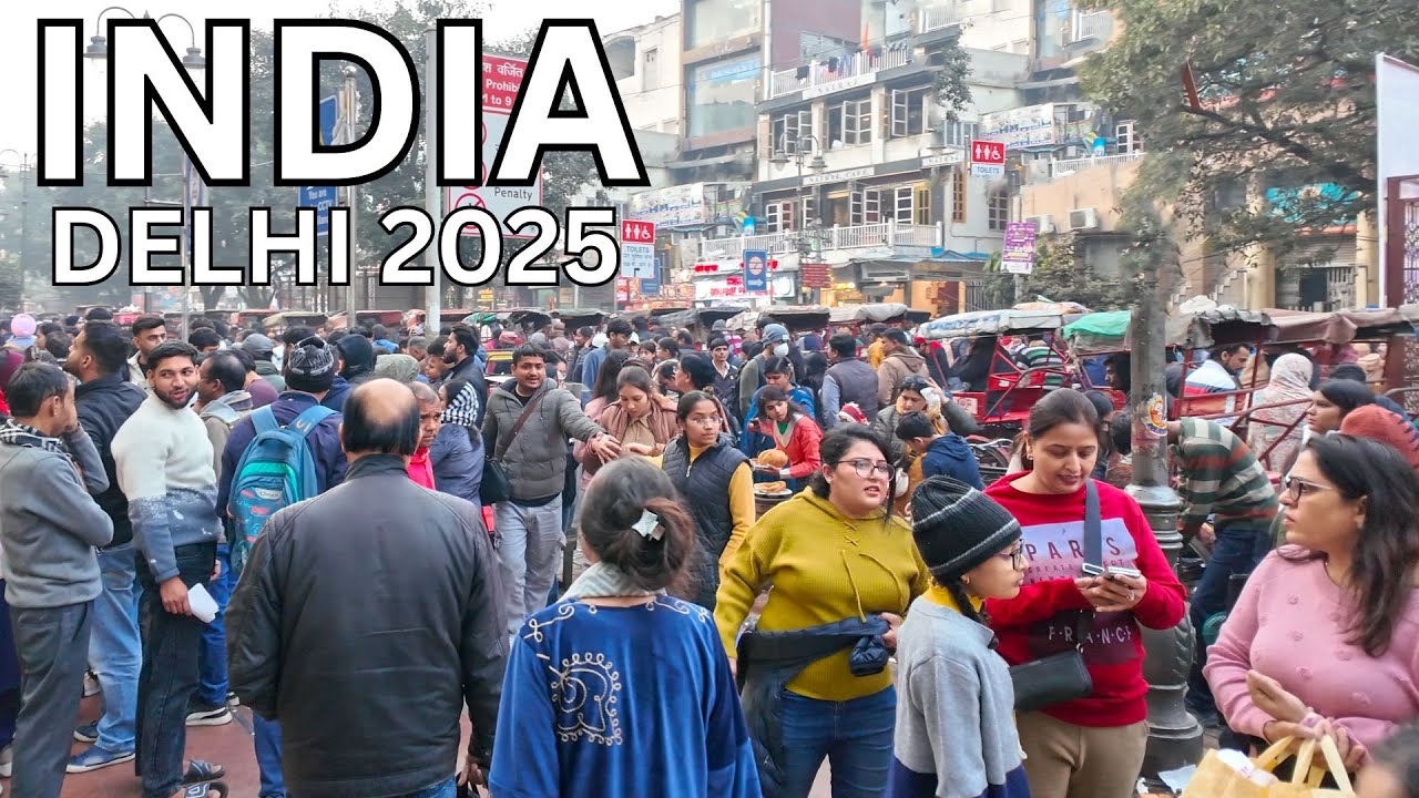 Immersive street-level walking tour through Delhi (Market 11), India, showcasing authentic urban landscapes, local architecture, and the vibrant atmosphere of the city's neighborhoods
