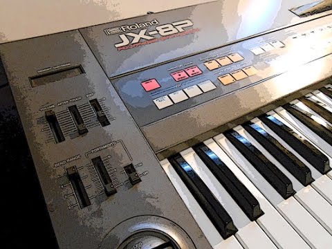 Roland JX-8P 61-Key Vintage Synthesizer 1984 - 1986 image 8