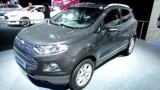 2013 Ford EcoSport Titanium - Exterior and Interior Walkaround - 2012 Paris Auto Show