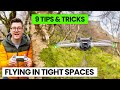 9 TIPS FOR FLYING IN TIGHT SPACES! | DJI Mini 4 Pro / Mini 3 Pro Tips For Beginners