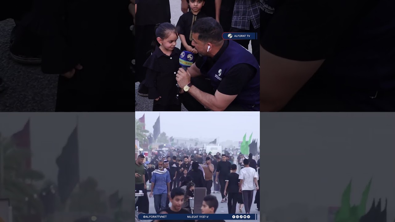فيديو | بعمر 12 عامًا .. طفلة تحمل أمنية الشفاء في طريق الحسين ع