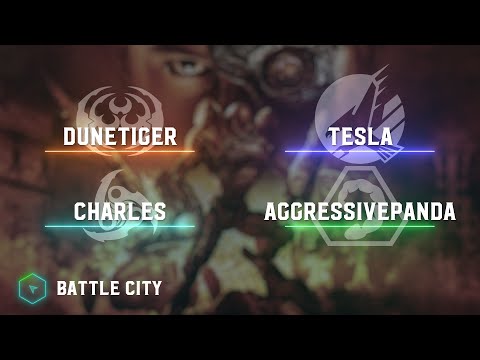 DuneTiger & Charles vs T`sla & AggressivePanda - Battle City - Kane's Wrath