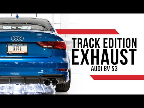 AWE Track Edition Exhaust for the Audi 8V S3