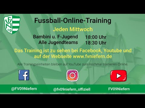 FV 09 Niefern FUSSBALL Online Training - JUGEND