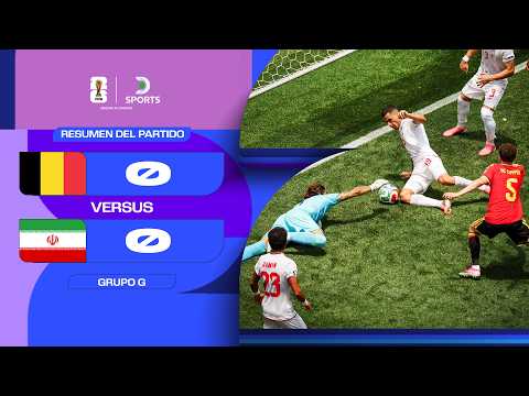 ملخص مباراة بلجيكا ضد إيران بتاريخ 2026-06-21