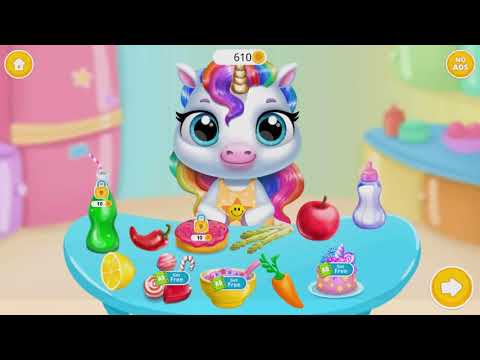 Fun New Born Pony Care Kids Game