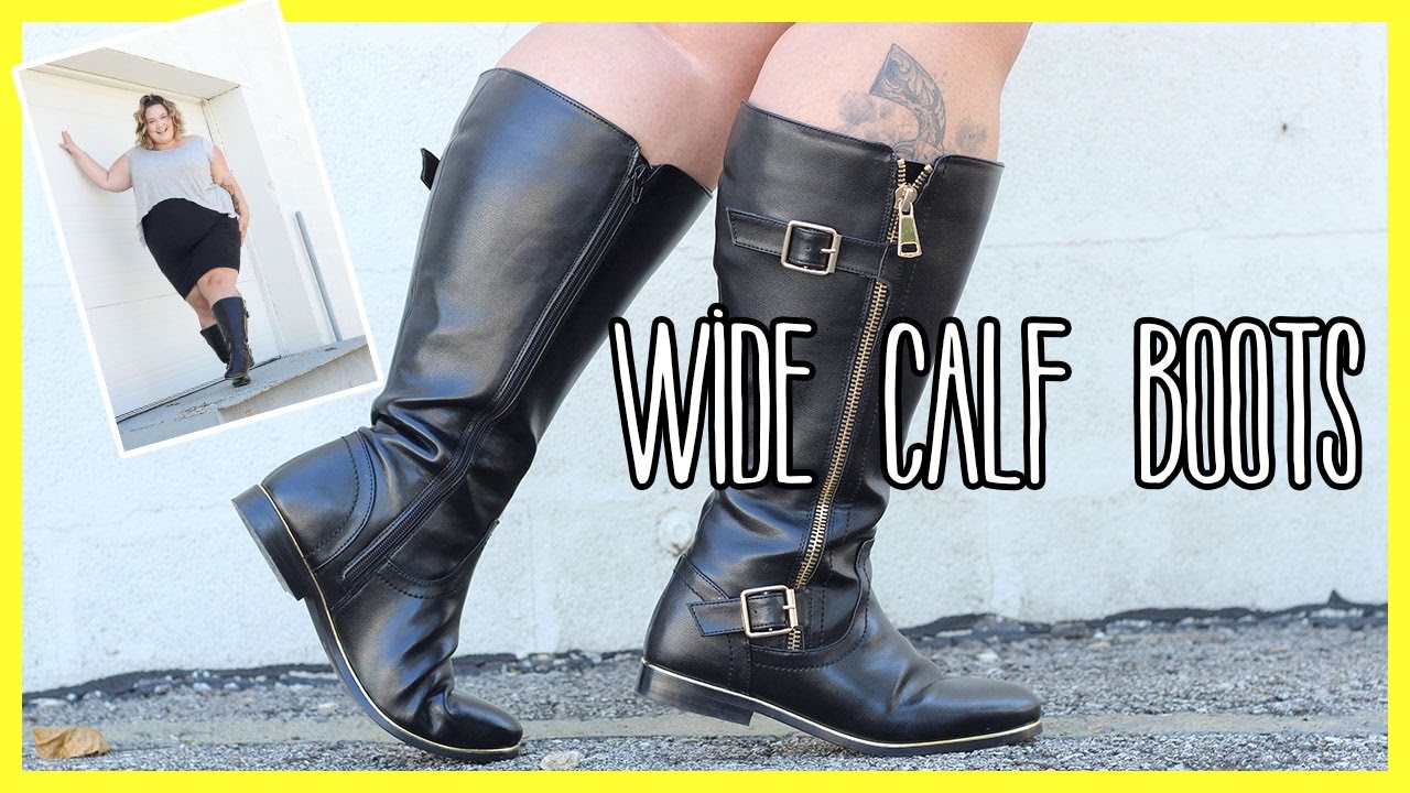 Finding Your Size In Wide Calf Boots | Plus Size