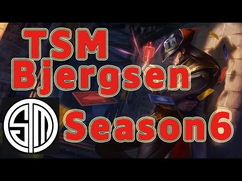 TSM Bjergsen Twisted Fate MID vs Zed Patch 6.7