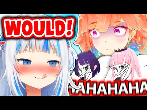 Gura Being Gura and Left HoloMyth STUNLOCKED 【Hololive EN】