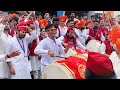 Sidharth Jadhav Enjoying Dhol Tasha Kalwant Pathak Ganesh Utsav Pune 2025 Dholtasha