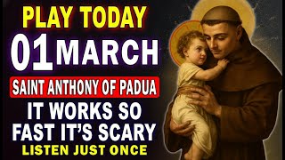 💖SAINT ANTHONY OF PADUA – Say This Urgent Prayer for an Impossible Miracle Now 🙏✨